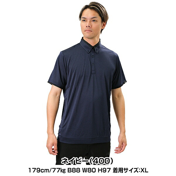 楽天市場】野球 ポロシャツ メンズ 半袖 アシックス 白 黒 紺スポーツ