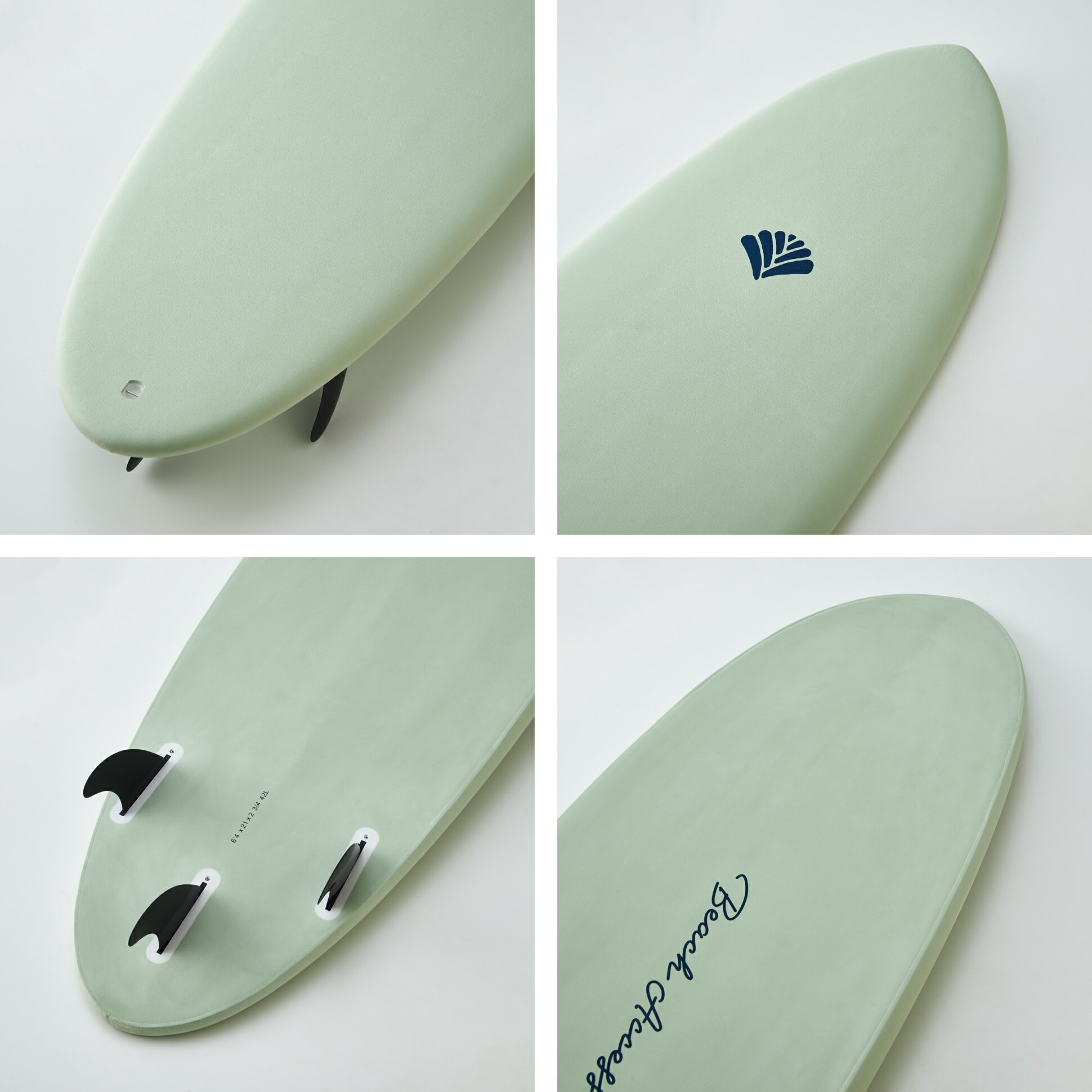 楽天市場】【Beach Access】 Standardシリーズ ソフトボード ミッド