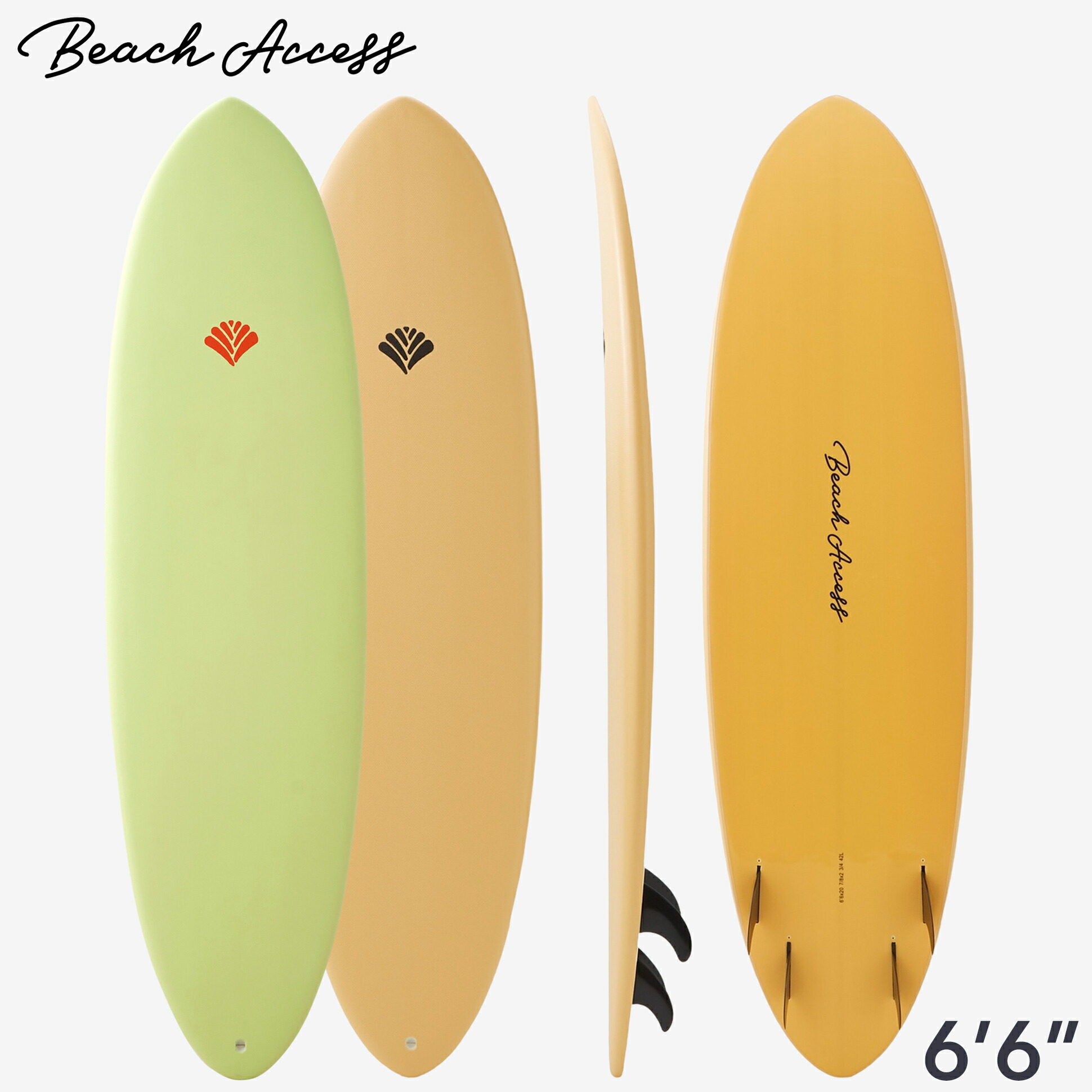 楽天市場】ソフトボード サーフボード ミッドレングス Beach Access