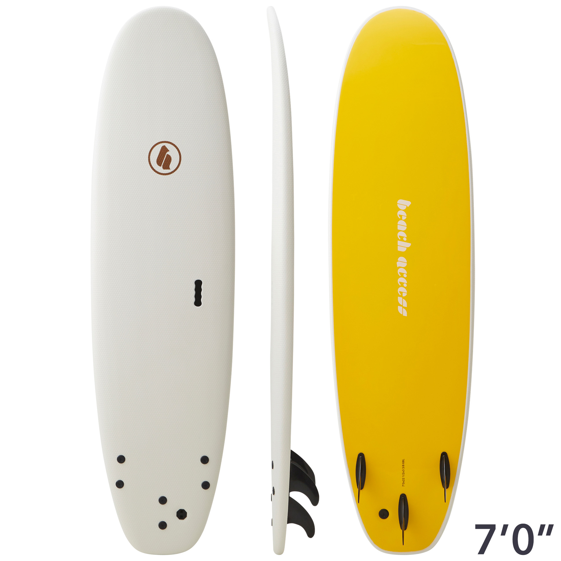 楽天市場】m-soft ソフトボード サーフボード 6'0