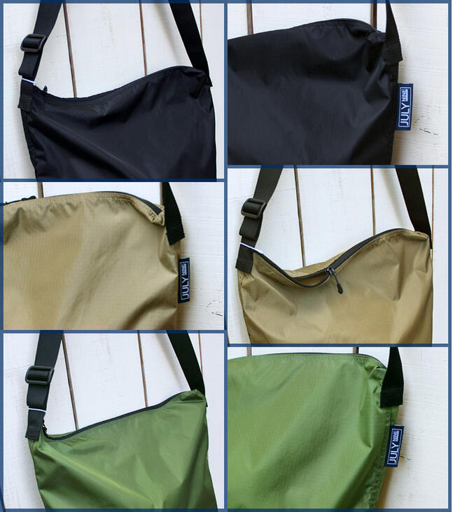 楽天市場】July nine Sequel original / shoulder bag ripstop nylon