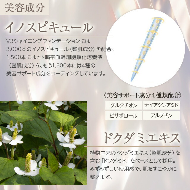 楽天市場】V3ファンデーション レフィル 正規品 2個セット スピケア