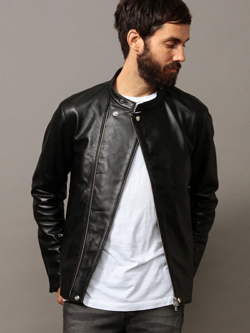 楽天市場】by ∴ UKレザー シングルライダースジャケット BEAUTY&YOUTH