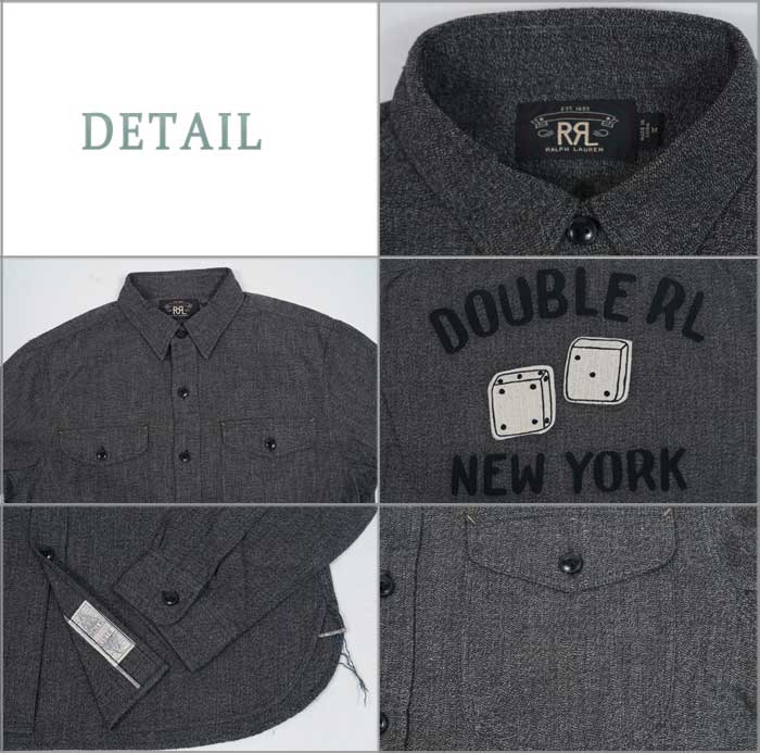 楽天市場】ダブルアールエル RRL ラルフローレン DOUBLE RL ダイス 耳