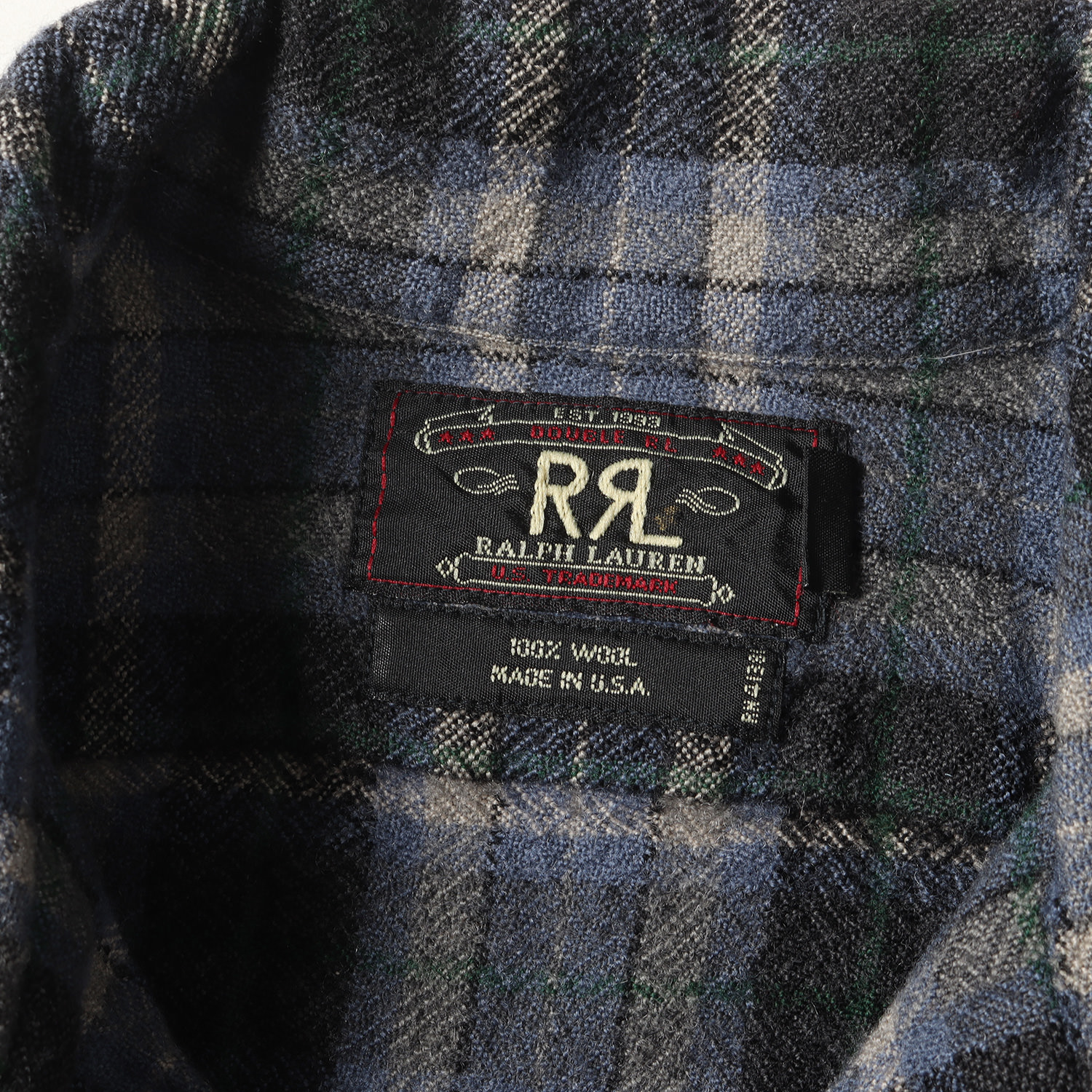 楽天市場】RRL ダブルアールエル シャツ サイズ:S 90s 三ツ星 チェック