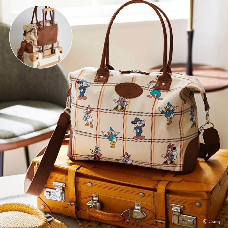 楽天市場】【Disney】 ディズニー プリントボストンバッグ「ミッキー