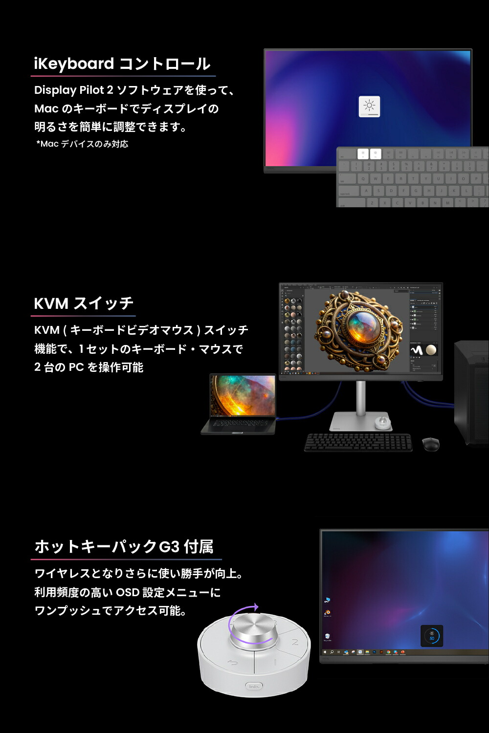 楽天市場】【BenQ公式店】BenQ ベンキュー 27インチ 5Kデザイナー