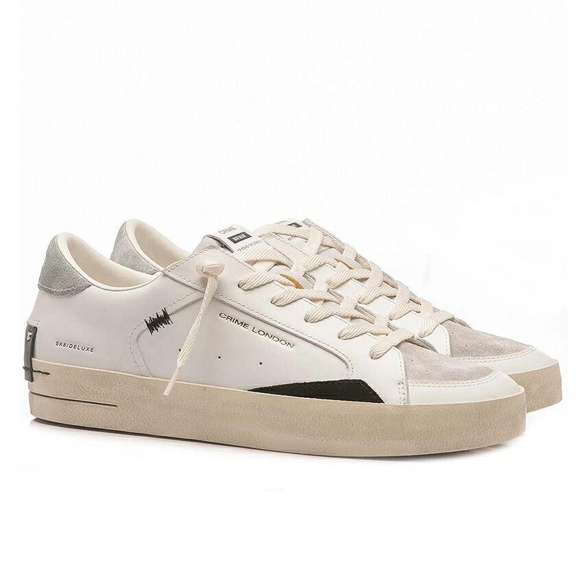 楽天市場】Crime London クライムロンドン レザースニーカー SK8