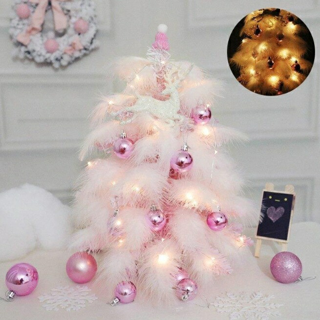 楽天市場】クリスマスツリー 卓上 45cm 羽のクリスマスツリー ミニ