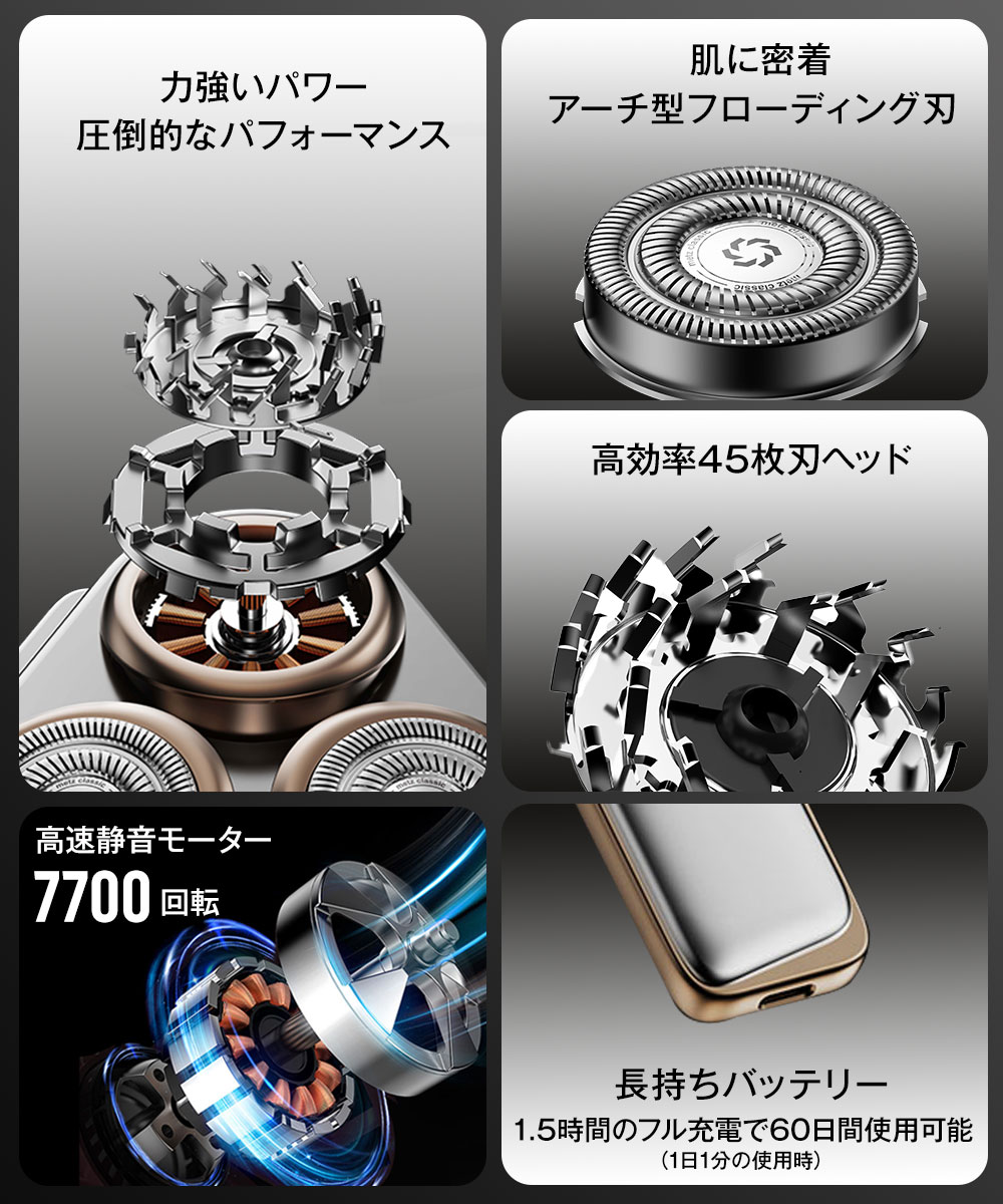 楽天市場】【今なら限定価格18,600円！さらにP5倍！】 METZ シェーバー