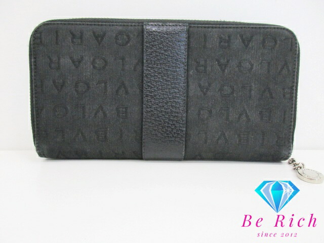 楽天市場】ブルガリ BVLGARI ラウンドファスナー 長財布 ロゴマニア