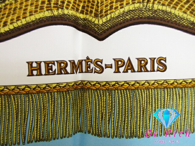 楽天市場】エルメス HERMES カレ 90 スカーフ Poste et Cavalerie