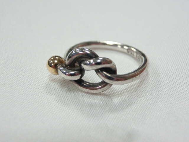 楽天市場】ティファニー TIFFANY&Co. ラブノット リング 指輪 7号 925