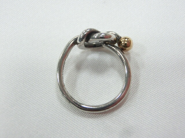 楽天市場】ティファニー TIFFANY&Co. ラブノット リング 指輪 7号 925