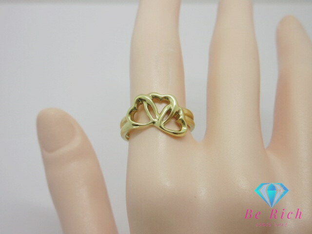 楽天市場】ティファニー トリプル ラビング ハート リング 指輪 パロマ