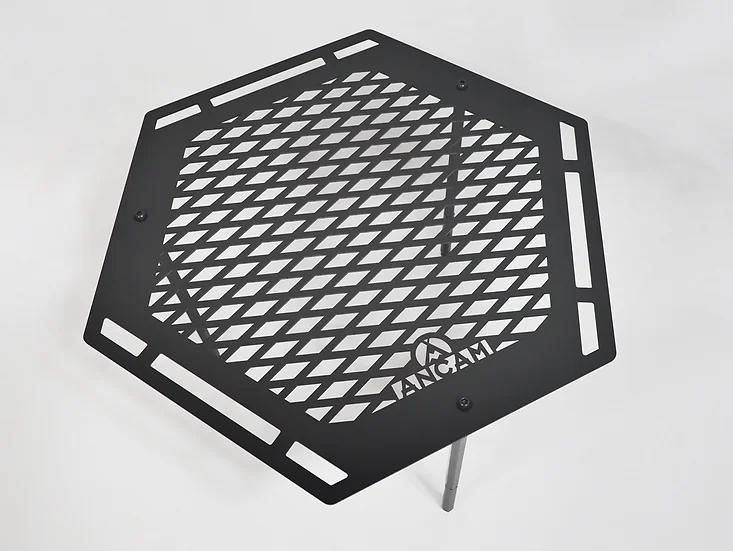 楽天市場】テーブル メタヘキテL Ver2 +10cm脚追加 グリーン