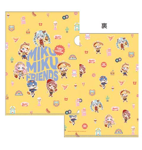 楽天市場】初音ミク A4 クリアホルダー ダイナー柄 クリアファイル 4種