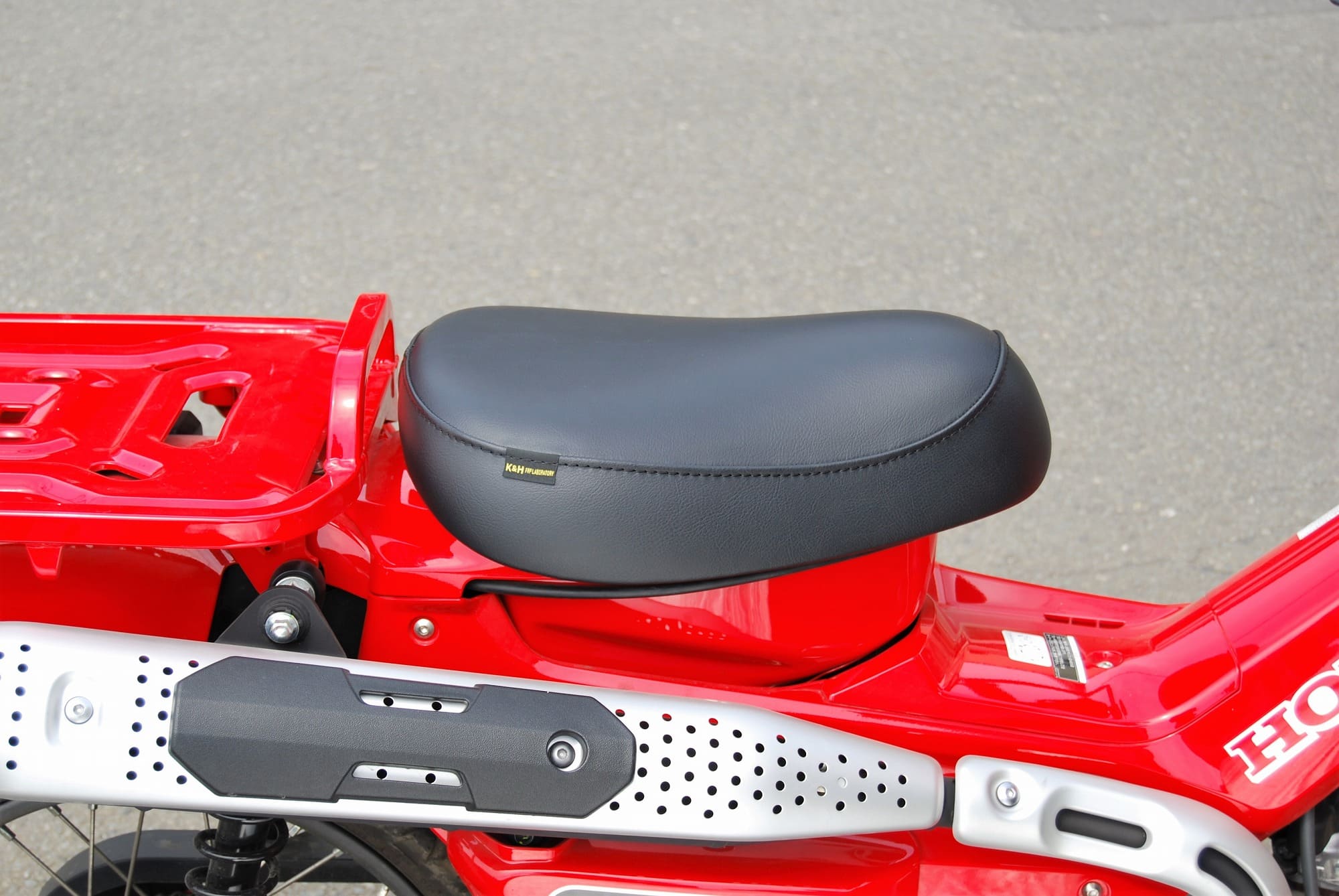 楽天市場】CT125ハンターカブ そら豆（ロー）シート Aステッチ K＆H