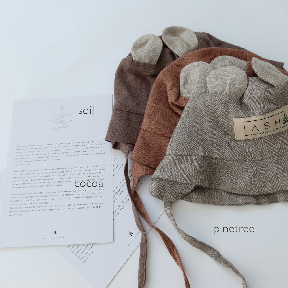 楽天市場】ASH bearハット Bisque びすく 韓国子供服 ビスク ベビー