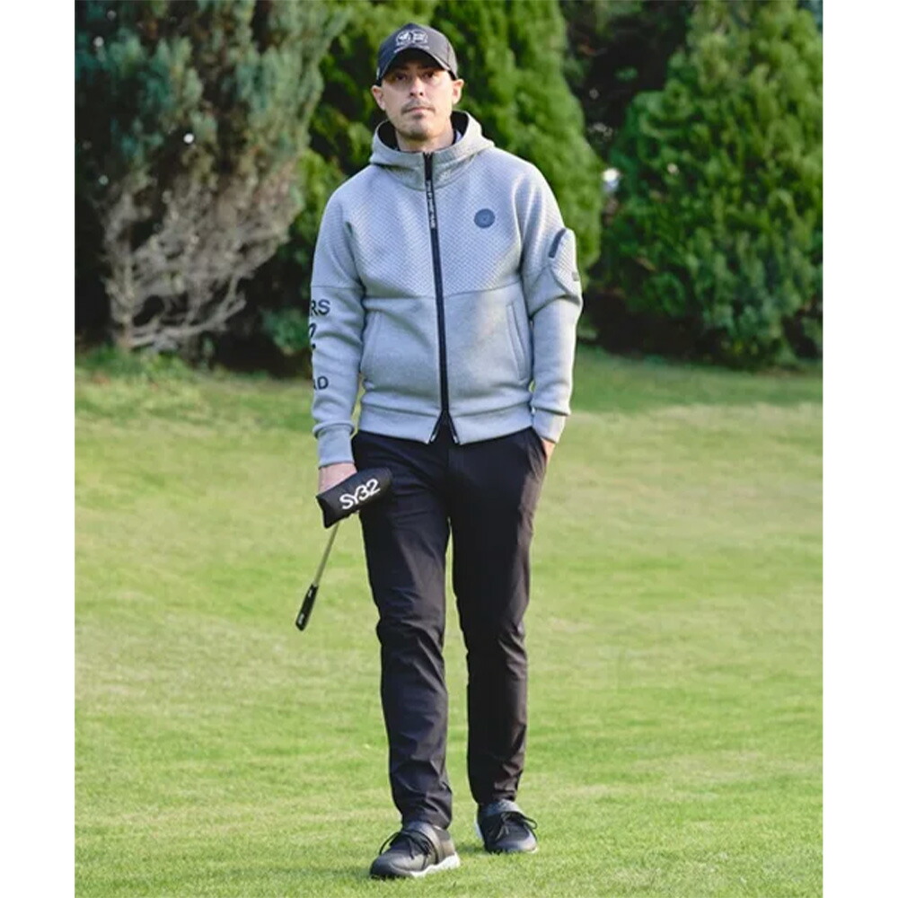 楽天市場】SY32 ゴルフウエア パンチング ジップアップ フードパーカー
