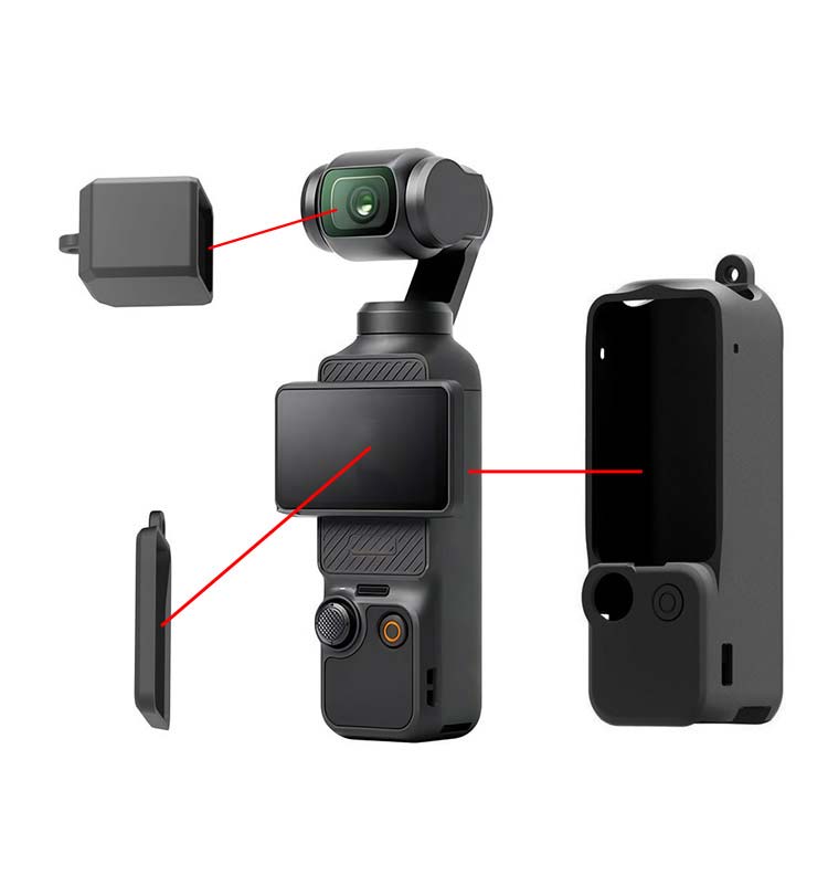 楽天市場】オスモ ポケット 3 ケース カバー+カメラレンズ保護+液晶