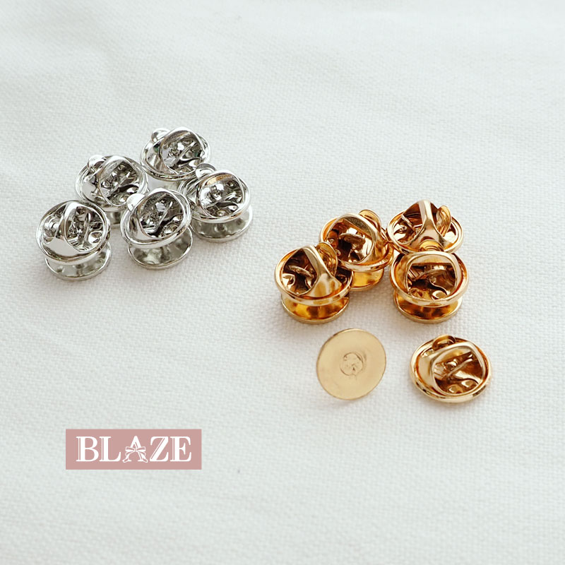 楽天市場】【5個入り】ピンバッジ 留め具 約10mm 平皿 貼り付け