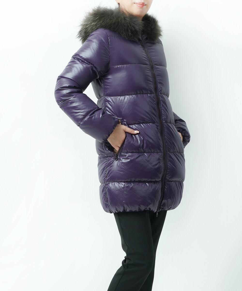 楽天市場】【60%OFF】デュベティカ DUVETICA ナイロン ファー付き