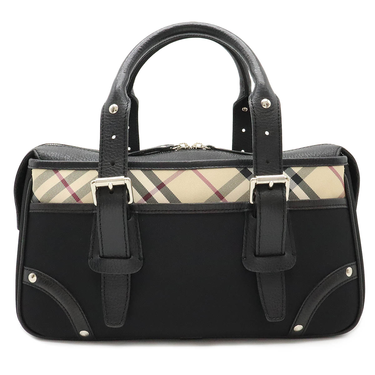 楽天市場】【バッグ】BURBERRY バーバリー ハンドバッグ ボストン