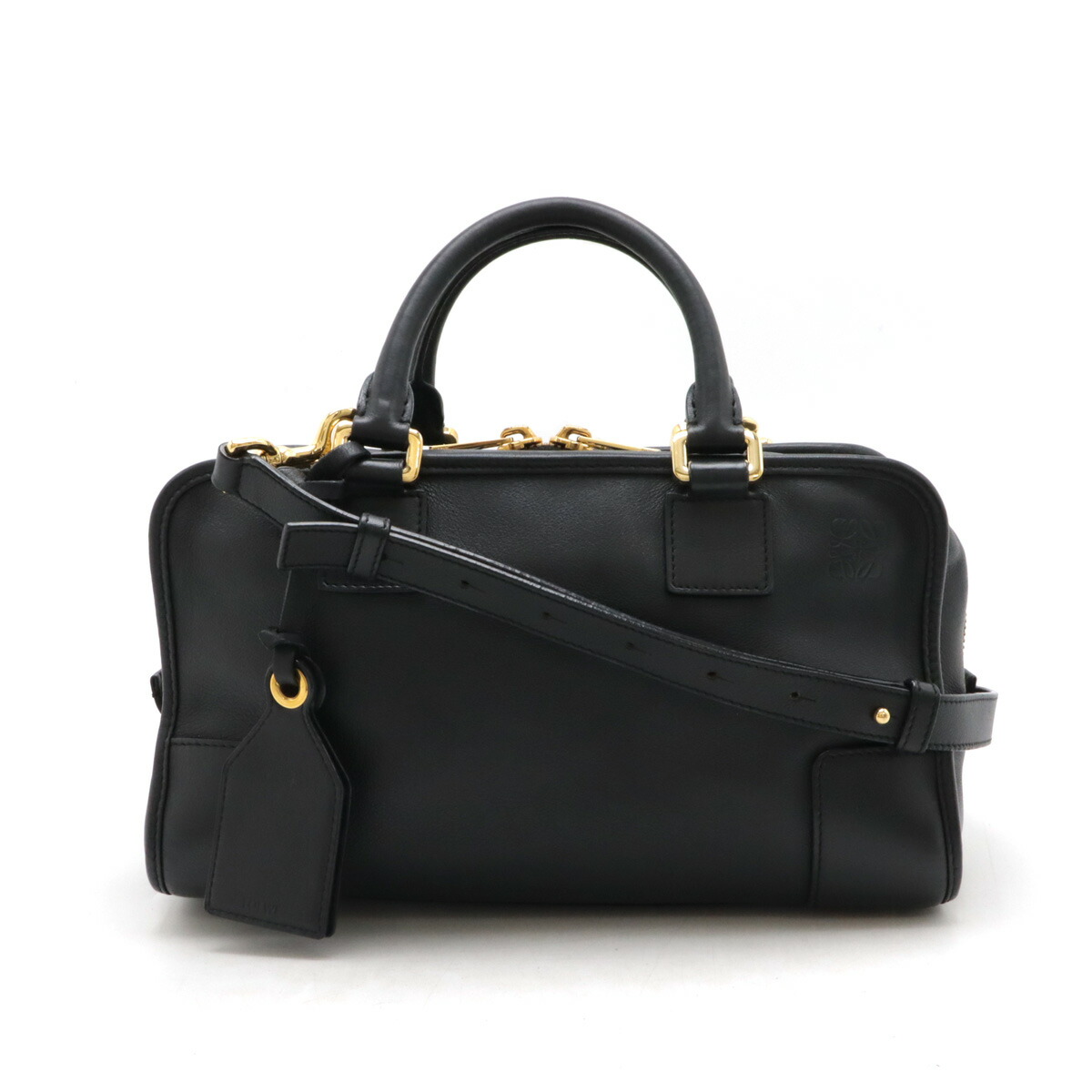 楽天市場】LOEWE ロエベ アマソナ28 アナグラム ハンドバッグ ミニ