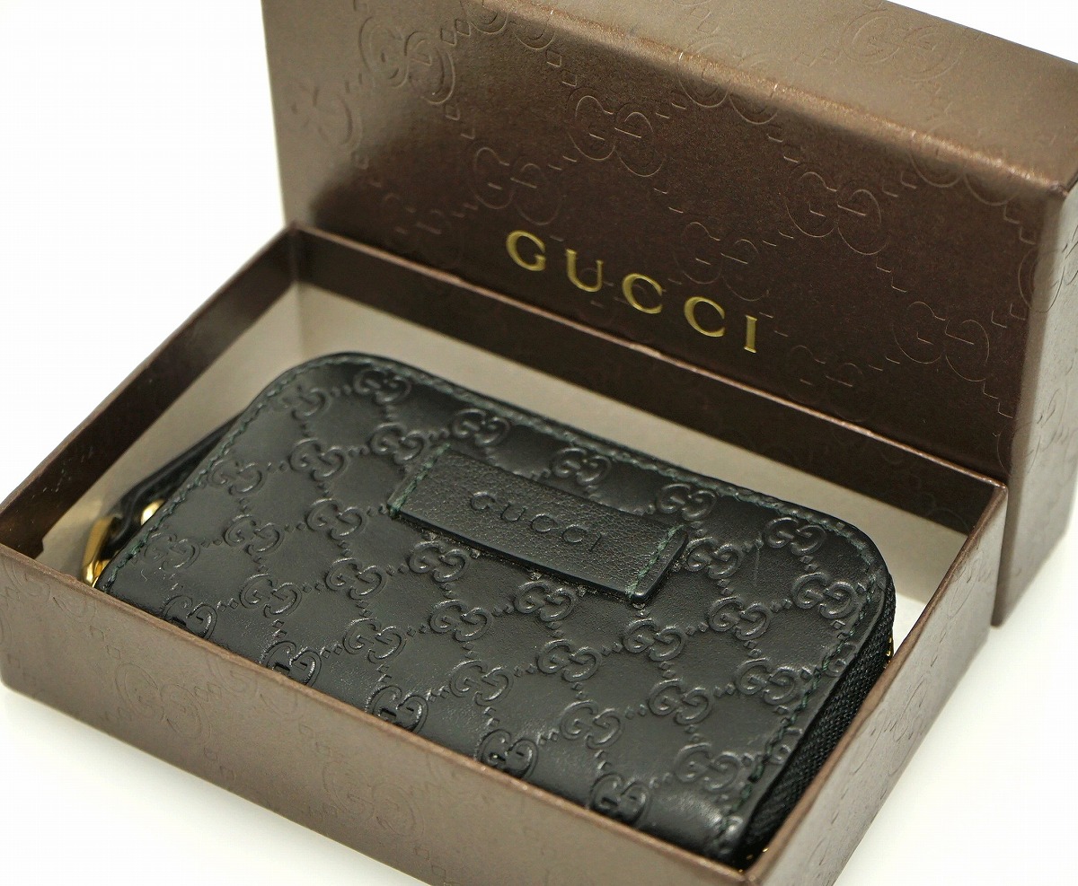 楽天市場】【財布】GUCCI グッチ マイクログッチシマ ラウンド