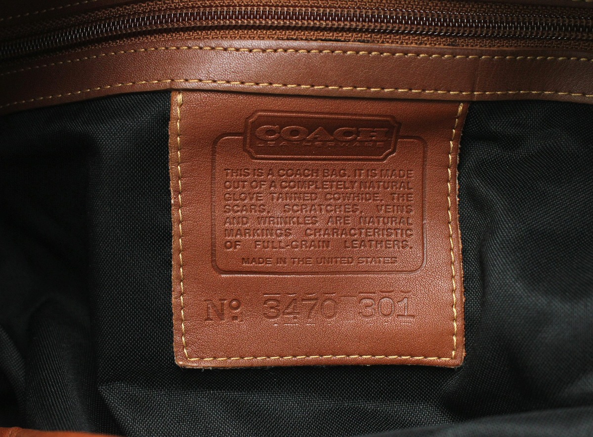 楽天市場】【バッグ】COACH コーチ レザー ボストン ハンドバッグ 2WAY