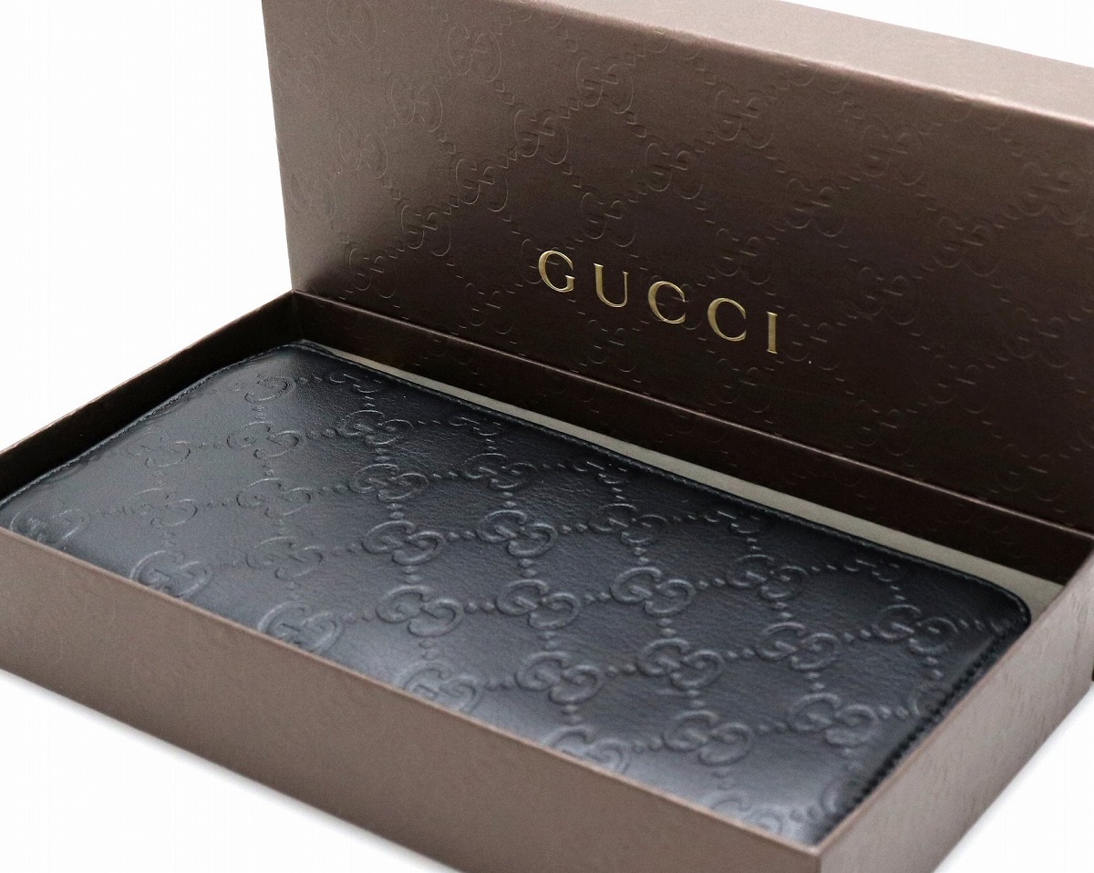 楽天市場】【財布】GUCCI グッチ グッチシマ L字ファスナー 長財布