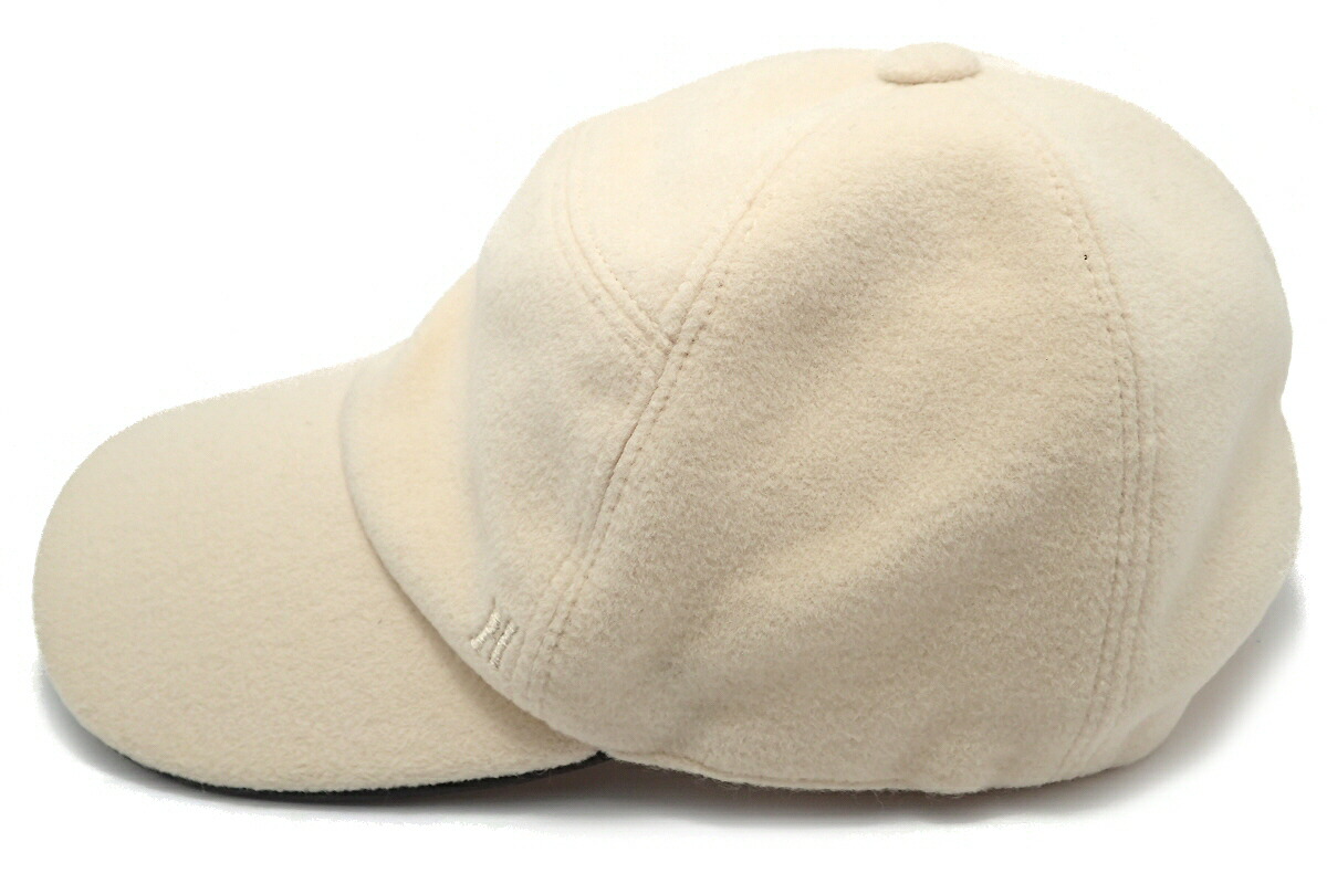 楽天市場】HERMES エルメス セリエボタン Hロゴ 帽子 キャップ #57