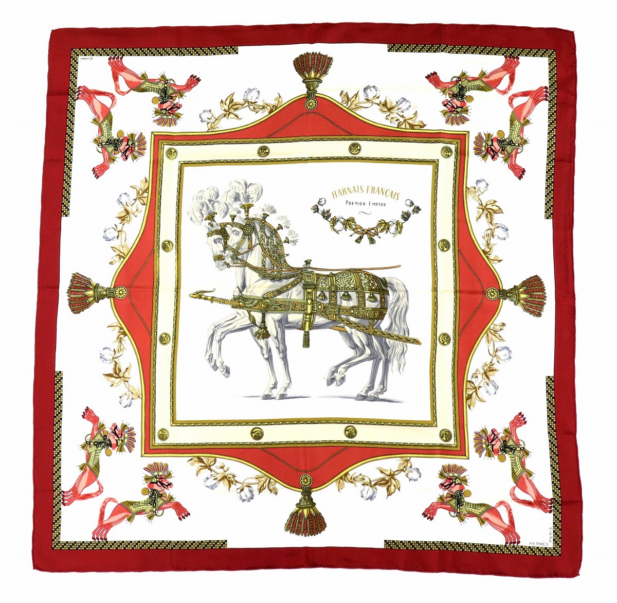 楽天市場】【アパレル】HERMES エルメス カレ90 スカーフ 大判スカーフ