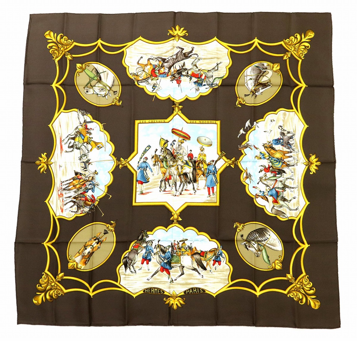 楽天市場】【アパレル】HERMES エルメス カレ90 スカーフ 大判スカーフ