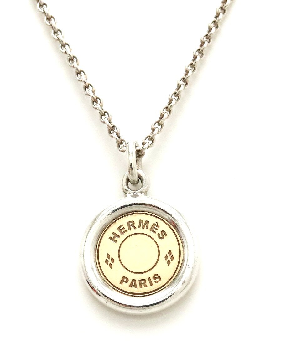 楽天市場】【ジュエリー】HERMES エルメス セリエ ペンダント