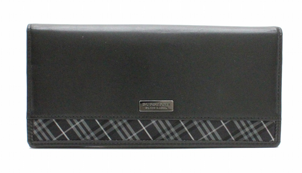 楽天市場】【財布】BURBERRY バーバリー ブラックレーベル 長財布