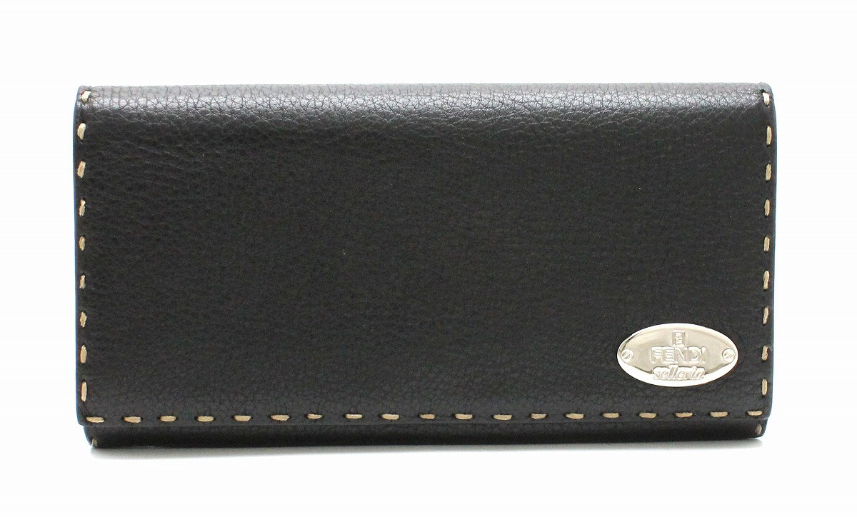 楽天市場】【財布】FENDI フェンディ セレリア 長財布 二つ折り長財布
