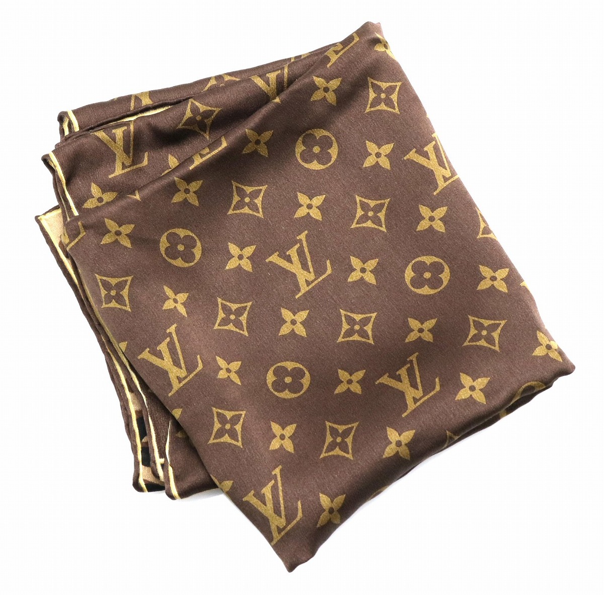 楽天市場】LOUIS VUITTON ルイ ヴィトン スカーフ カレ モノグラム