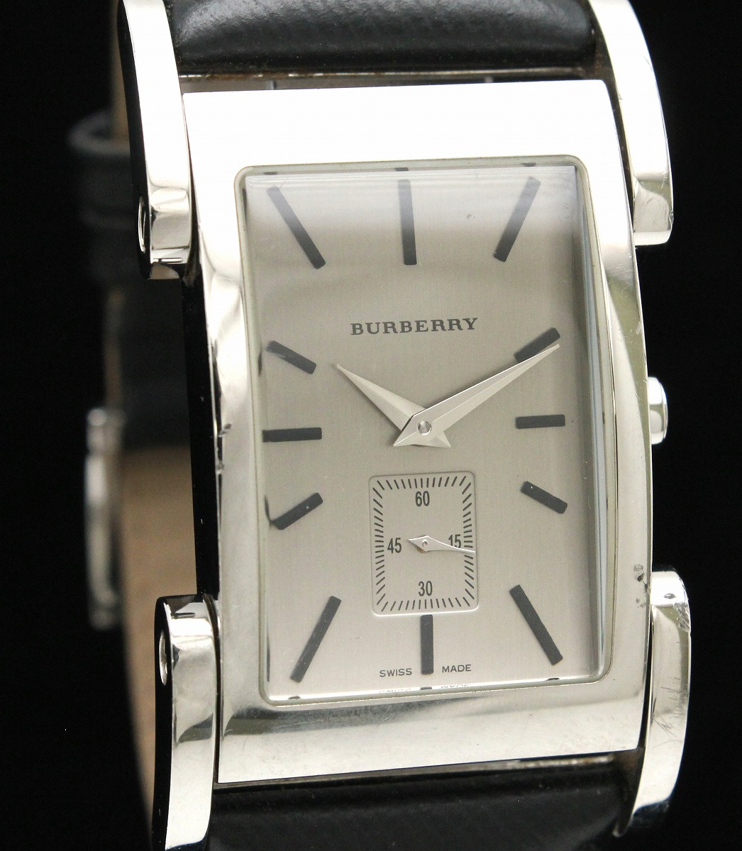 楽天市場】【ウォッチ】BURBERRY バーバリー ロンダ シルバー文字盤