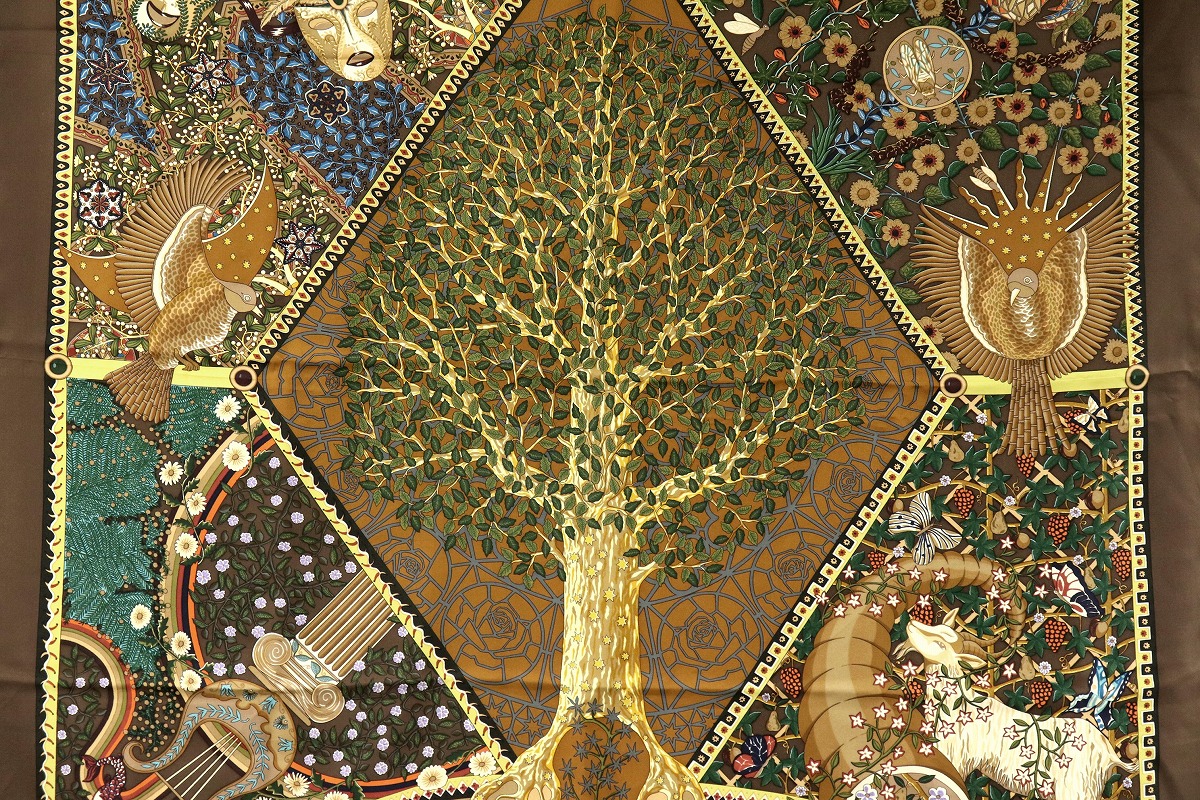 楽天市場】【アパレル】HERMES エルメス カレ90 スカーフ 大判スカーフ