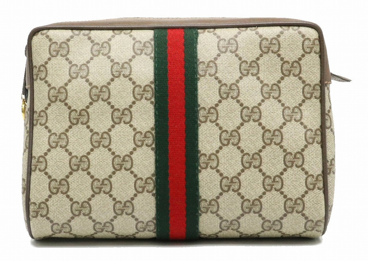 楽天市場】【バッグ】GUCCI グッチ GGプラス シェリーライン オールド