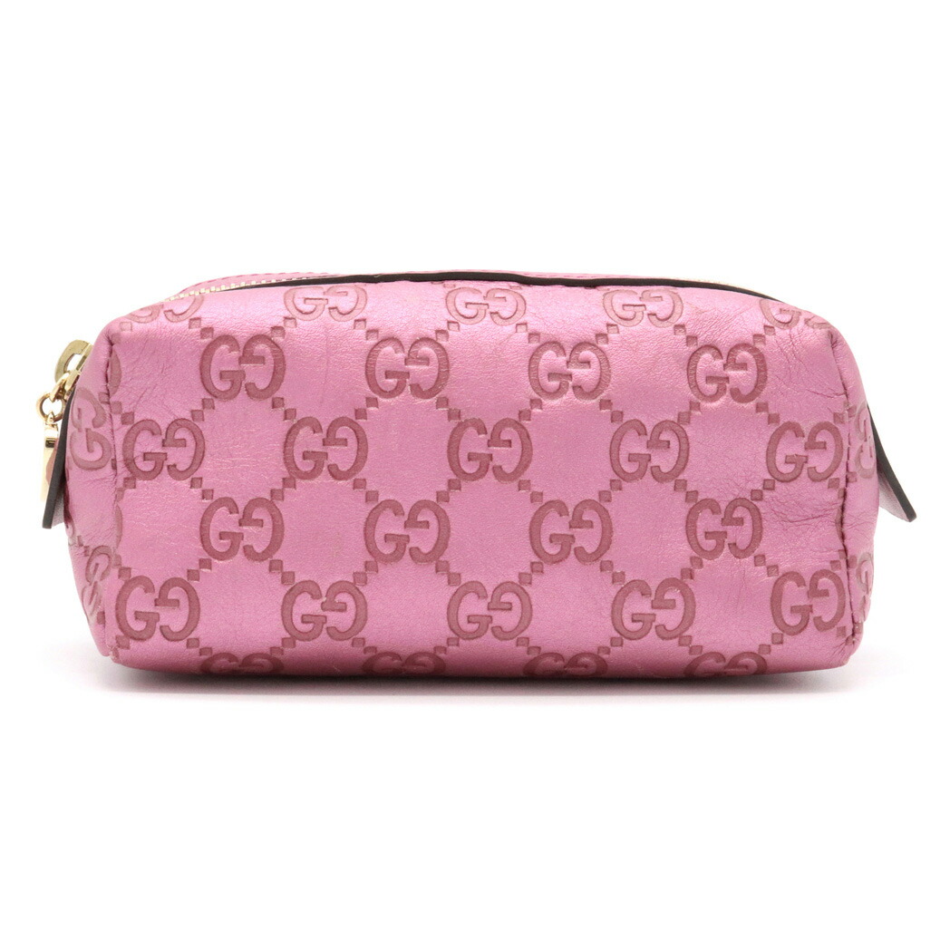 楽天市場】【バッグ】GUCCI グッチ グッチシマ ポーチ 化粧ポーチ