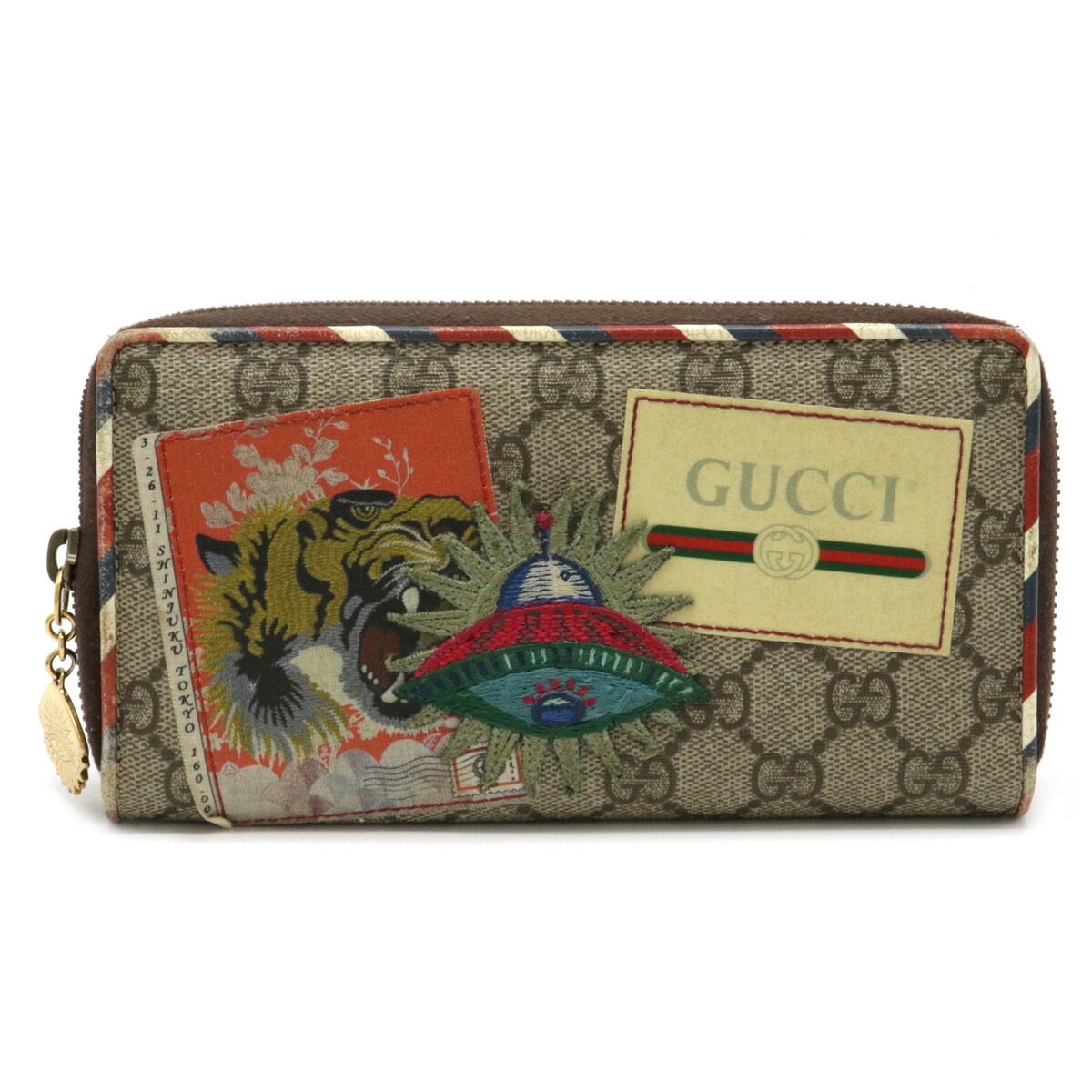 楽天市場】【財布】GUCCI グッチ クーリエ GGスプリーム ラウンド