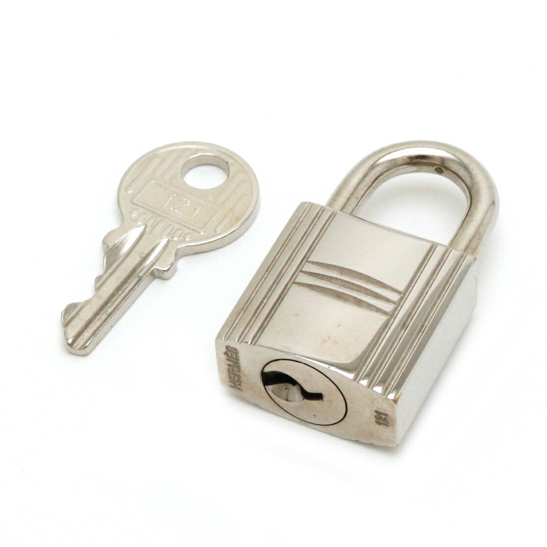 楽天市場】HERMES エルメス カデナ パドロック No.121 南京錠 鍵 カギ