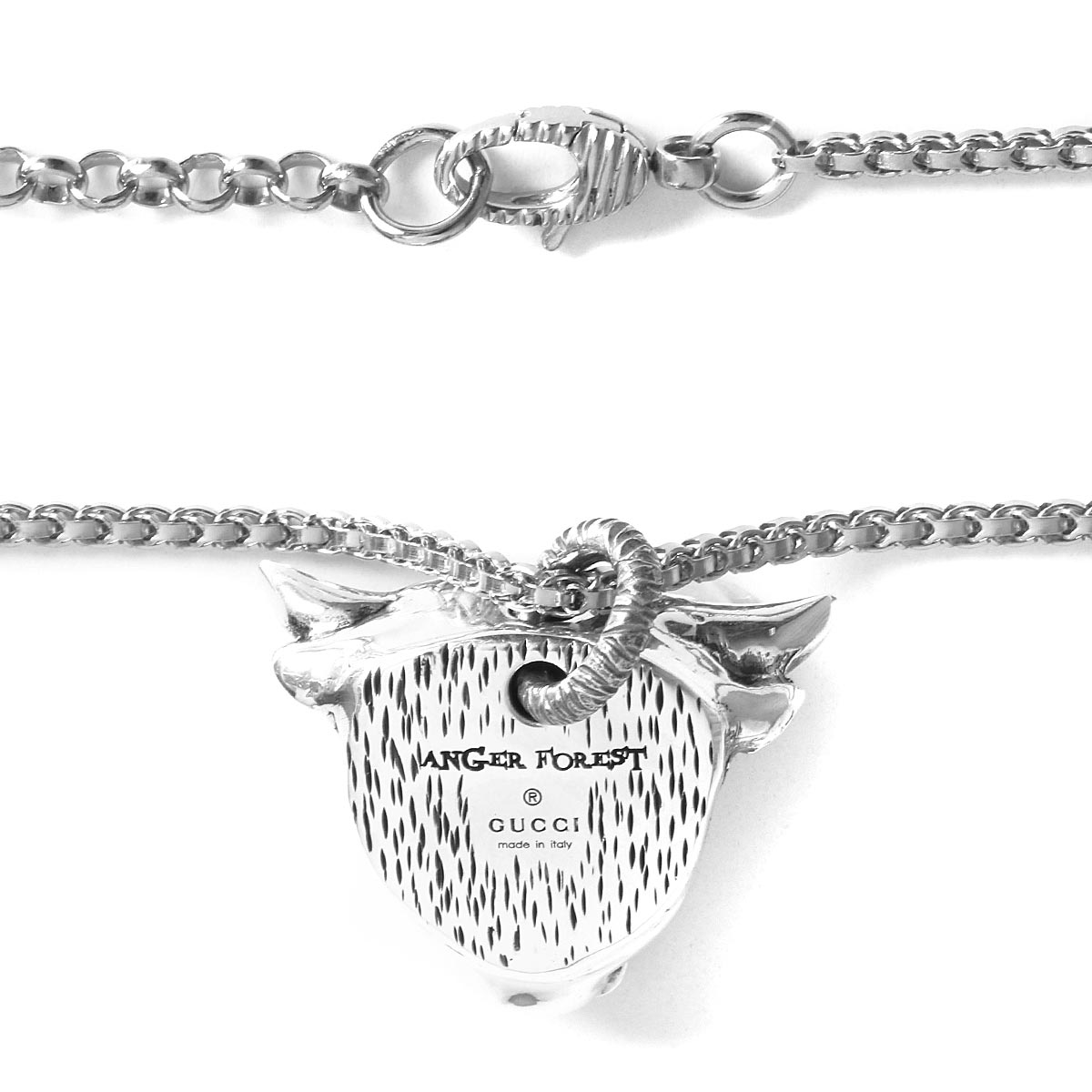 楽天市場】グッチ ネックレス アクセサリー メンズ アンガーフォレスト