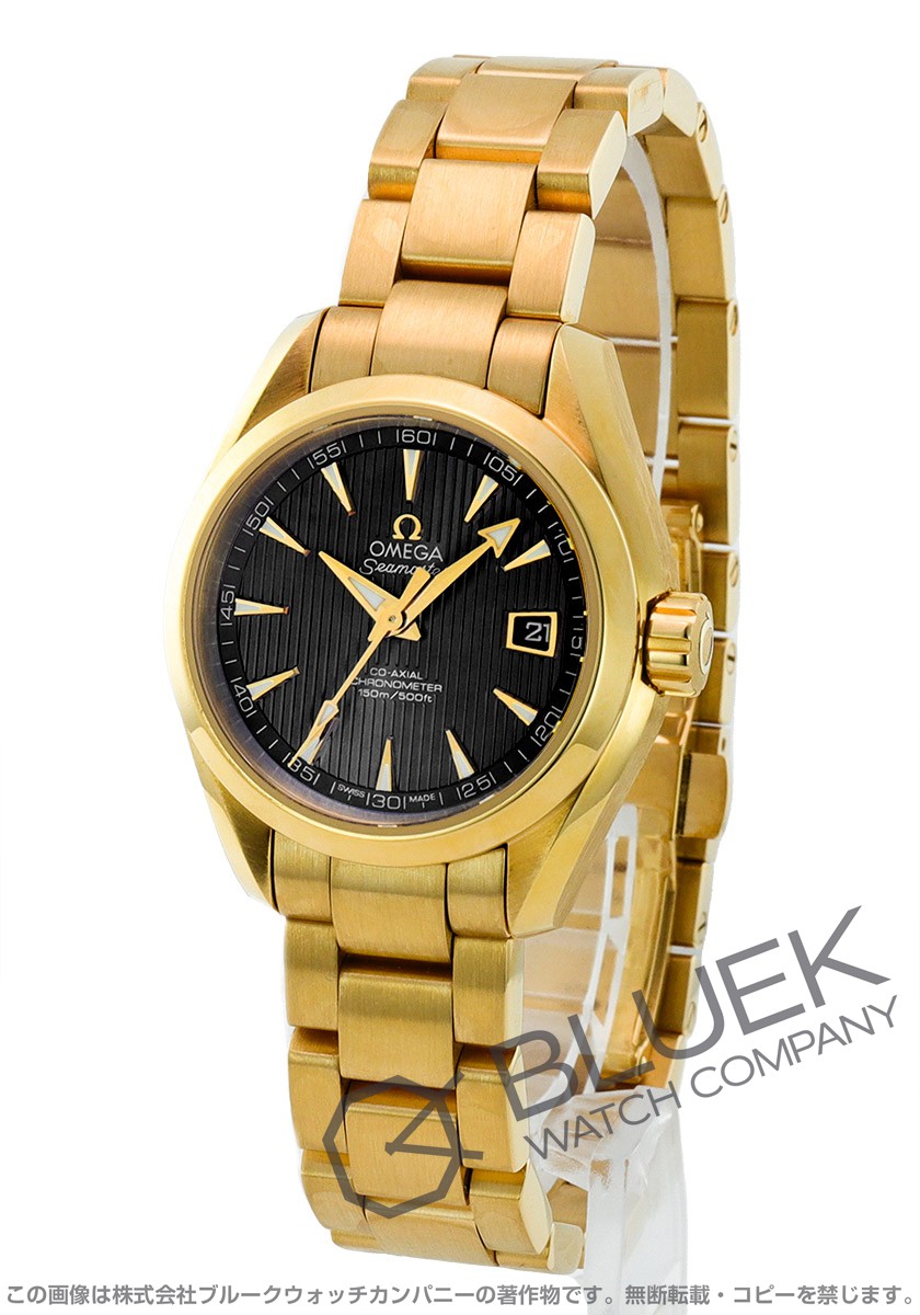 楽天市場】【新品】オメガ シーマスター アクアテラ YG金無垢