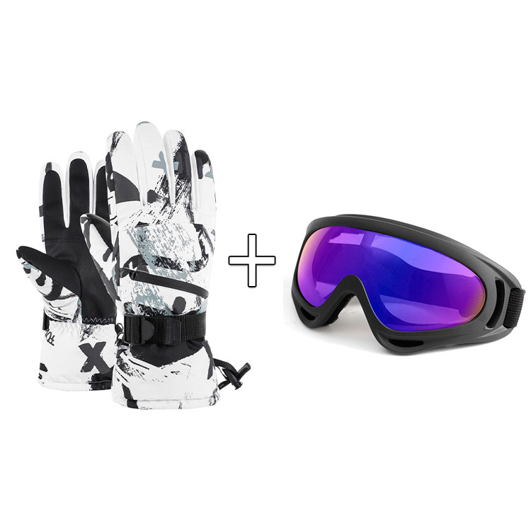 楽天市場】【最大20％OFFクーポン】スキーグローブ ゴーグル 2点セット