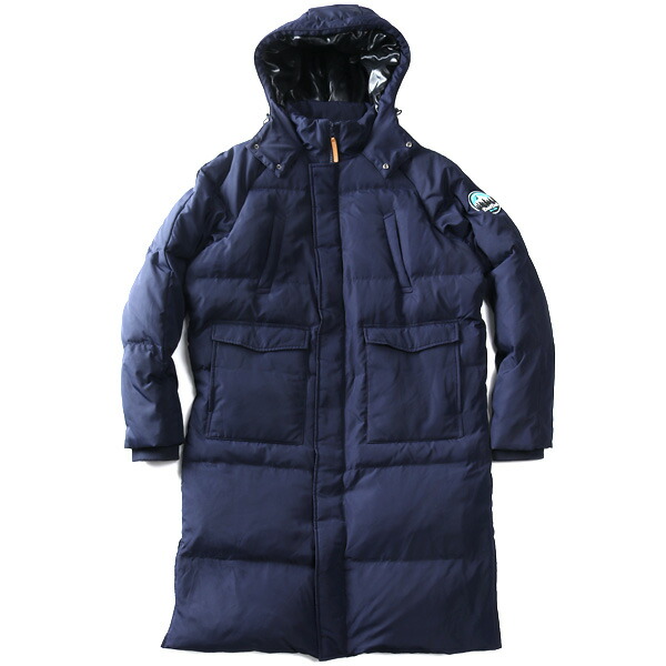 楽天市場】大きいサイズ メンズ ベンチコート ダウンミックス ロング