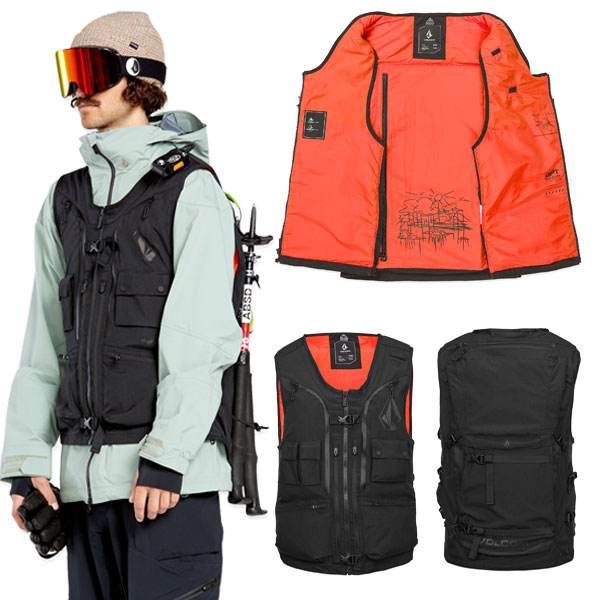 楽天市場】24-25 VOLCOM/ボルコム IGUCHI SLACK vest メンズ